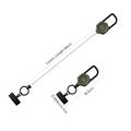 Tech-Protect ATH03 UrbanLoop - Supporto antifurto con cavo in acciaio - Verde militare