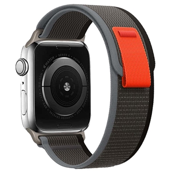 Cinturino in Nylon Tech-Protect Apple Watch Ultra 2/Ultra/9/8/SE (2022)/7/SE/6/5/4/3/2/1 - 49mm/45mm/44mm/42mm - Nero