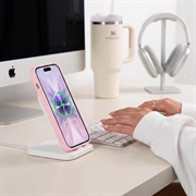 Custodia MagSafe Tech-Protect BasicMag per iPhone 17 - Rosa tenue opaco