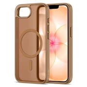 Custodia MagSafe Tech-Protect BasicMag per iPhone 16e/17e - Marrone opaco
