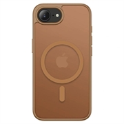 Custodia MagSafe Tech-Protect BasicMag per iPhone 16e/17e - Marrone opaco
