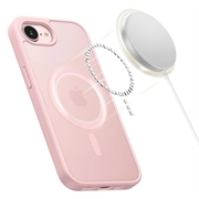 Custodia MagSafe Tech-Protect BasicMag per iPhone 16e/17e - Rosa tenue opaco