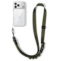 Tech-Protect C9S: cordino a tracolla in corda - Verde militare