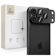 Protezione dell'obiettivo della fotocamera iPhone 18 Pro Tech-Protect Camfull Fit+ - Nero