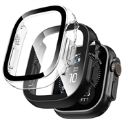 Apple Watch Ultra 1/2/3/4  Tech-Protect Defense360 Custodia con protezione dello schermo - 49mm - 2 pezzi - Nero / Trasparente