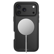 Custodia iPhone 18 Pro Max/17 Pro Max Tech-Protect Defense360 MagSafe con protezione per lo schermo - Nero opaco