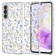 Custodia in TPU Tech-Protect FlexAir per Samsung Galaxy A37 - Fiori di primavera
