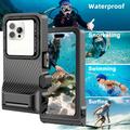 Tech-Protect IPX8 Pro Custodia impermeabile universale per immersioni 4.7-6.9" - Nero / Grigio