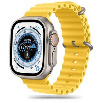 Cinturino in TPU Apple Watch Ultra 2/Ultra/9/8/SE (2022)/7/SE/6/5/4 Tech-Protect Iconband Pro - 49mm/45mm/44mm/42mm - Giallo