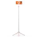Tech-Protect L10S Treppiede per selfie stick MagSafe con telecomando Bluetooth - Rosa / Grigio