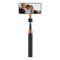 Tech-Protect L10S Treppiede per selfie stick MagSafe con telecomando Bluetooth - Nero / Arancione
