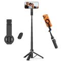 Tech-Protect L11S treppiede 2 in 1 con bastone per selfie MagSafe e telecomando Bluetooth - Nero