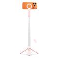 Tech-Protect L11S treppiede 2 in 1 con bastone per selfie MagSafe e telecomando Bluetooth - Rosa