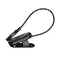 Lampada da lettura Tech-Protect LL100 con clip - Nera