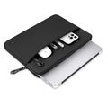Custodia per laptop Tech-Protect con tasca per accessori - 13"-14" - Nero