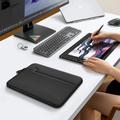 Custodia per laptop Tech-Protect con tasca per accessori - 13"-14" - Nero