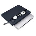 Custodia per laptop Tech-Protect con tasca porta accessori - 15"-16" - Blu navy