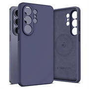 Custodia in silicone liquido Samsung Galaxy S26 Ultra Tech-Protect - Compatibile con MagSafe - Viola
