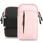 Tech-Protect M6 Fascia da braccio universale per lo sport da 6.9" - Compagno di fitness leggero e resistente all'acqua - Rosa