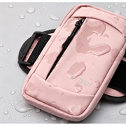 Tech-Protect M6 Fascia da braccio universale per lo sport da 6.9" - Compagno di fitness leggero e resistente all\'acqua - Rosa