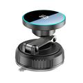 Tech-Protect MM25W-V8 Caricabatterie wireless MagSafe / Supporto per auto - 25 W - Nero