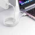 Tech-Protect MMC01 Ultraboost Cavo da USB-C a MagSafe 3 da 140W - 2m - Bianco