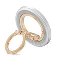 Anello magnetico per telefono MagSafe Tech-Protect MMR700 Lamano - Titanio / Oro
