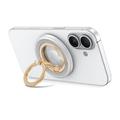 Anello magnetico per telefono MagSafe Tech-Protect MMR700 Lamano - Titanio / Oro