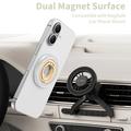 Anello magnetico per telefono MagSafe Tech-Protect MMR700 Lamano - Titanio / Oro