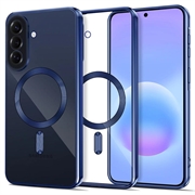 Custodia per Samsung Galaxy A57 Tech-Protect MagFlex - Compatibile con MagSafe - Trasparente / Blu Marino