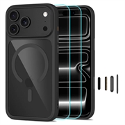 Custodia Tech-Protect MagOne MagSafe CC per iPhone 17 Pro/18 Pro con 2 protezioni per lo schermo Glass+