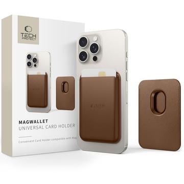 Tech-Protect MagWallet Portacarte MagSafe - Marrone