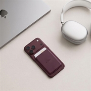 Tech-Protect MagWallet Portacarte MagSafe - Borgogna