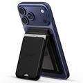 Tech-Protect MagWallet Stand Portacarte compatibile con MagSafe - Fibra di Carbonio
