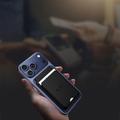 Tech-Protect MagWallet Stand Portacarte compatibile con MagSafe - Fibra di Carbonio