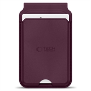 Tech-Protect MagWallet Stand Portacarte compatibile con MagSafe - Borgogna