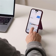 Tech-Protect MagWallet Stand Portacarte compatibile con MagSafe - Borgogna