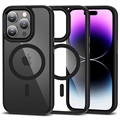 Custodia Magmat Tech-Protect per iPhone 15 Pro Max - Compatibile con MagSafe - Nera / Chiara