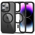 Custodia Magmat Tech-Protect per iPhone 15 Pro - Compatibile con MagSafe - Traslucida Nero
