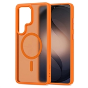 Custodia Magmat Tech-Protect per Samsung Galaxy S26 Ultra - Compatibile con MagSafe - Arancione opaco