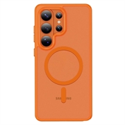 Custodia Magmat Tech-Protect per Samsung Galaxy S26 Ultra - Compatibile con MagSafe - Arancione opaco