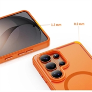 Custodia Magmat Tech-Protect per Samsung Galaxy S26 Ultra - Compatibile con MagSafe - Arancione opaco