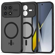 Custodia Magmat Tech-Protect per Xiaomi Poco F8 Pro - Compatibile con MagSafe - Nero Opaco
