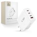 Caricabatterie Tech-Protect NC120W GaN con 4 porte - 120W