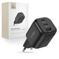 Caricabatterie da muro Tech-Protect NCA100W-GaN a 3 porte da 100W