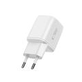 Caricabatterie da muro Tech-Protect NCA100W-GaN a 3 porte da 100W - Bianco
