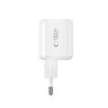 Caricabatterie da muro Tech-Protect NCA100W-GaN a 3 porte da 100W - Bianco