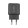 Tech-Protect NCA45W Caricatore da muro GaN a 2 porte con cavo USB-C - 45W - Nero