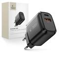Tech-Protect NCA45W-GAN Caricatore a 2 porte 45W - USB-C/USB-A
