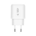 Tech-Protect NCA45W-GAN Caricatore rapido a 2 porte da 45W con cavo Lightning - Bianco